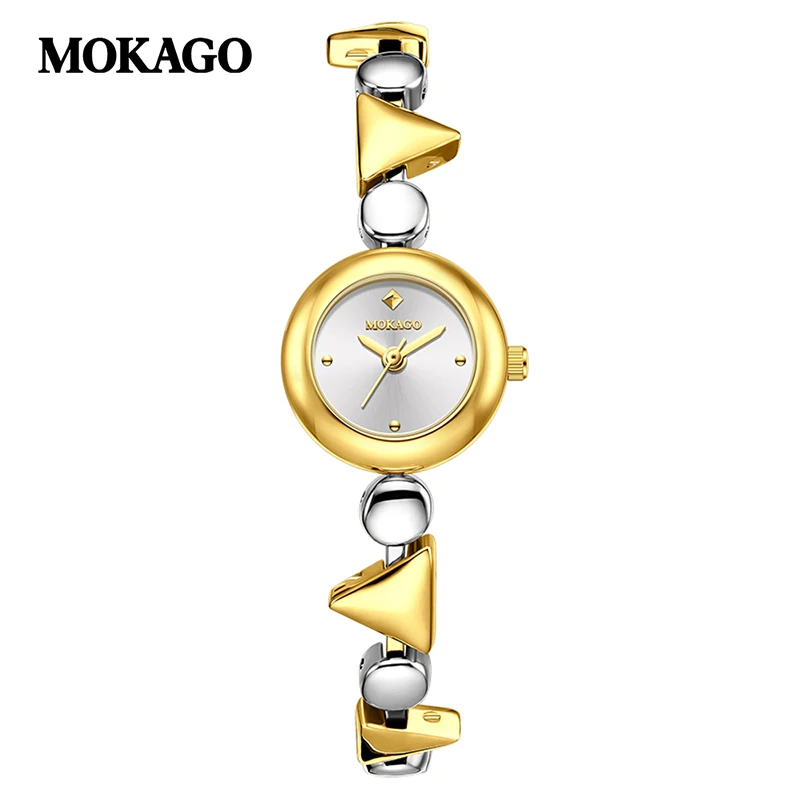 

MOKAGO 8146 Fashion Brand Quartz Watches for Woman Retro Elegant Business montre femme Ladies Wristwatch