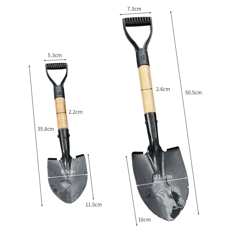 Outdoor Engineer Shovel, Children\'s Shovel, Beach Shovel, Sand Shovel, Snow Shovel, Snowman Artifact, Garden Shovel, Gardening T