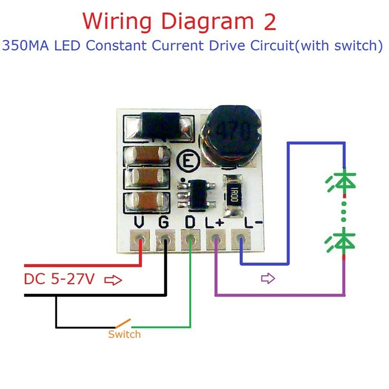 1 шт. LD2635MA DC5-27V понижающий HB светодиодный модуль драйвера Регулируемый ШИМ-контроллер DC-DC понижающий преобразователь постоянного тока простой в использовании