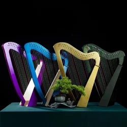 Professional Lira Instruments Xylophone Special Theramin Diy Instrument Toy 19 22 String Lyre Harp Wooden Instrument Lyre Harp