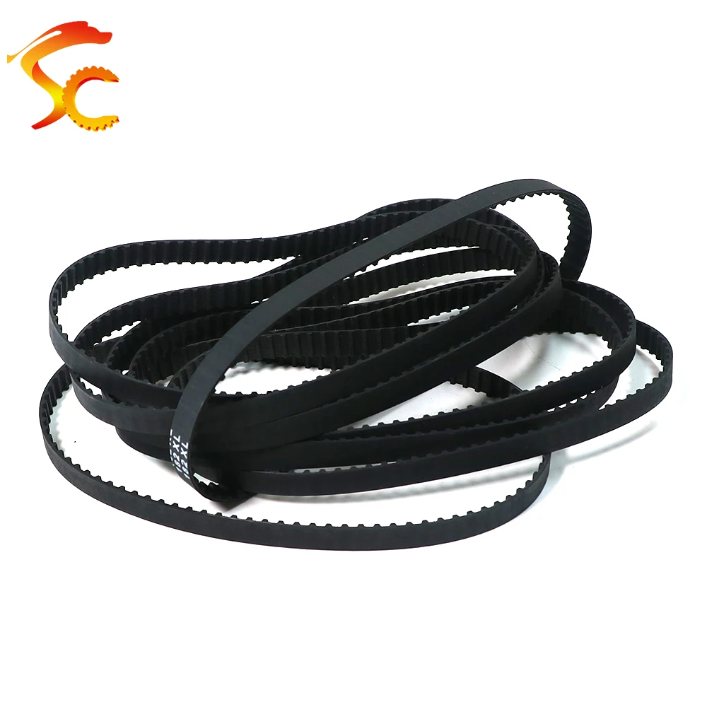 1pcs/lot High quality 124XL Rubber Timing Belt 9mm Width 5.08mm Pitch 124XL 62 teeth for Machine Part