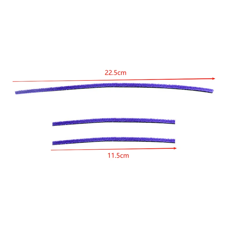 Soft Plush Strips Replacement Set For V6 V7 V8 V10 V11 V15 Vacuum Cleaner Roller Accessories Wear Resistant Stripes