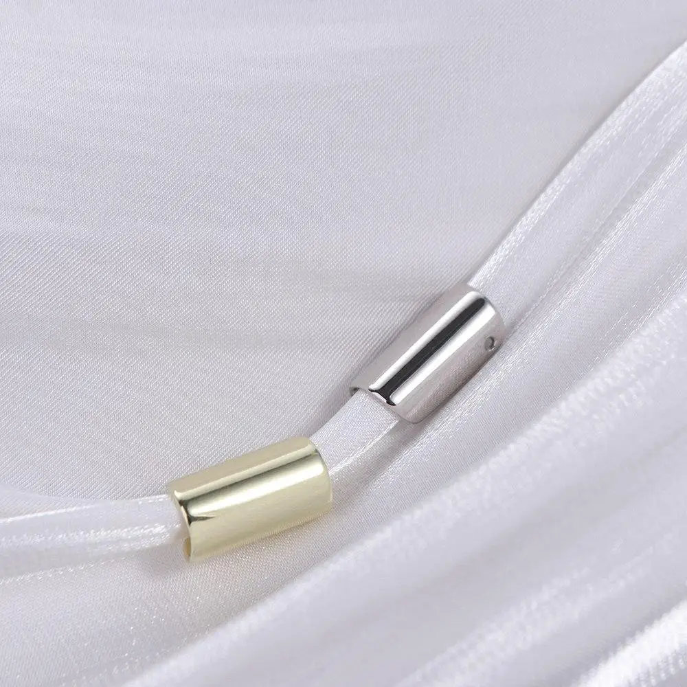 Pendiente de Clip de tubo largo sin perforación, Color sólido de cobre, Clip para hueso del oído, accesorios de joyería, manguito de oreja falso Helix Tragus