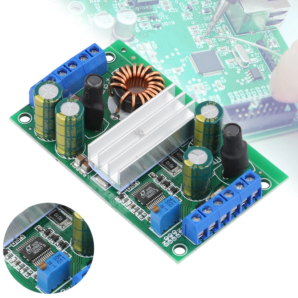 LTC3780 Automatic Buck-boost Module High Power DC-DC 5-32V To 2-24V Step Down Buck Converter 10A Car Notebook Power Supply