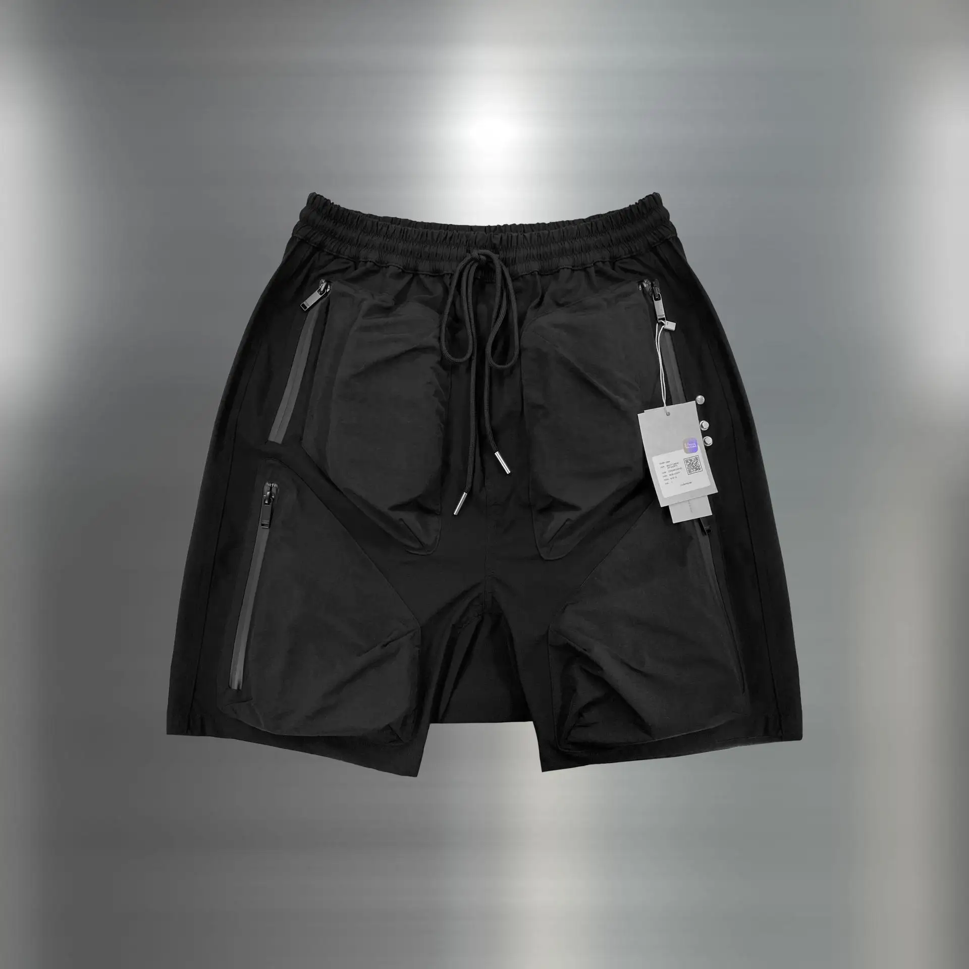 [Drunk Singer] in Stock Undermycar Independent 22 New UMC Shorts Nylon Zip-up Vibe Sle Men