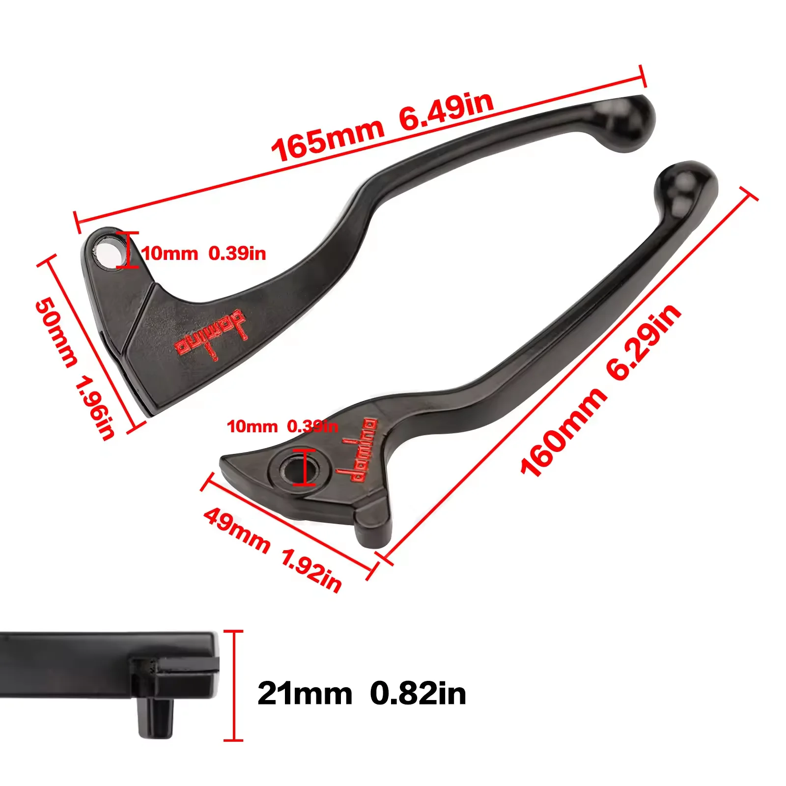 For Yamaha MIO Bullhorn Brake Lever LC135 Modification Domi Brake Handle Lever Motorcycle Accessories