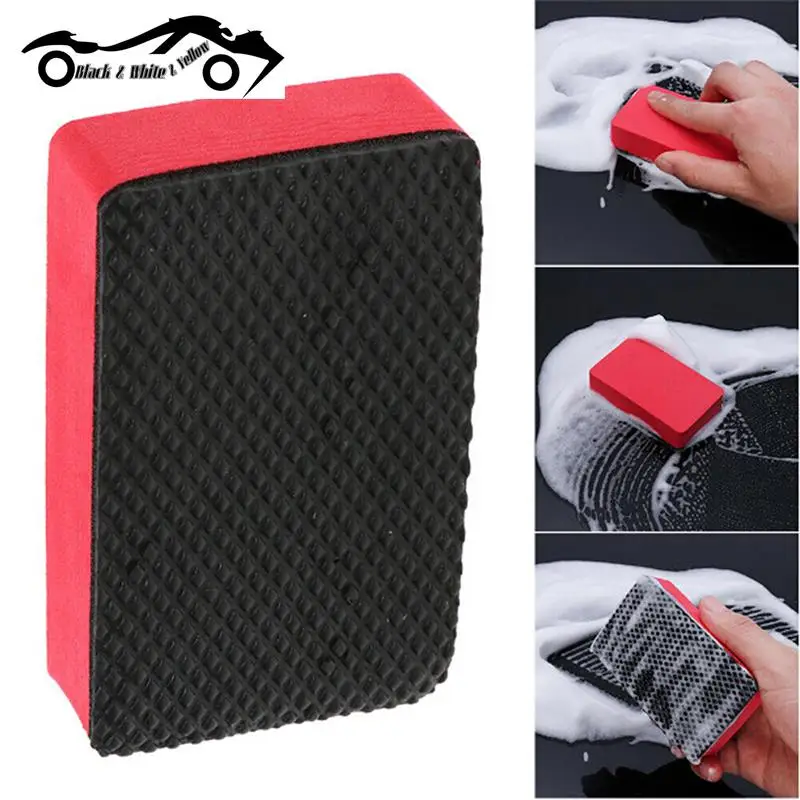 

1PC Car Magic Clay Bar Pad Decontamination Sponge Block Cleaner Cleaning Eraser Wax Polish Pad Auto Washing Tool Accessories