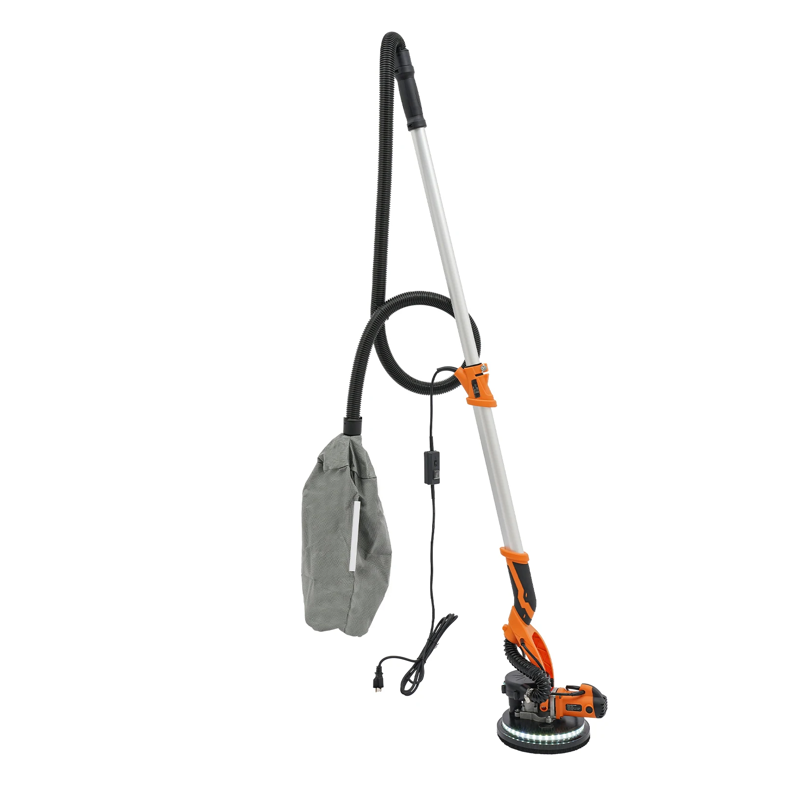 

Electric Drywall Sander with Vacuum Dust Collection, 6-Speed Adjustable, 10" Sanding Disc, Extendable Pole, for Ceiling & Wall