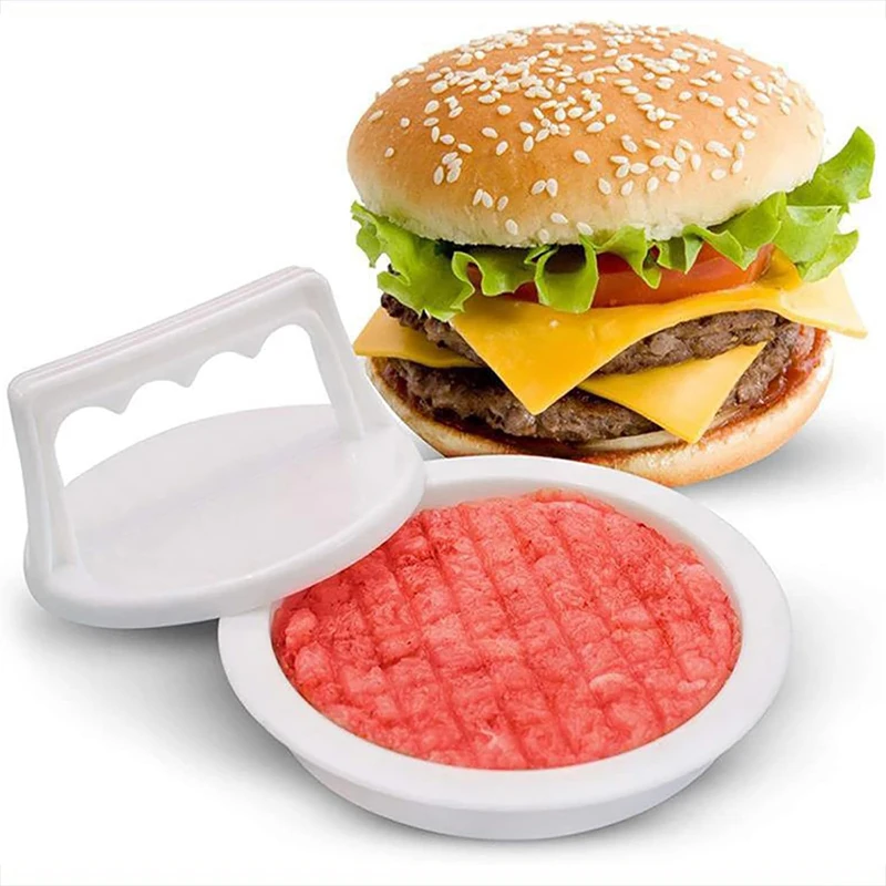 Hamburger Press Stuffed Burger Press Plastic Meat Grill Party BBQ Burger Maker Hamburger Maker Kitchen Tool