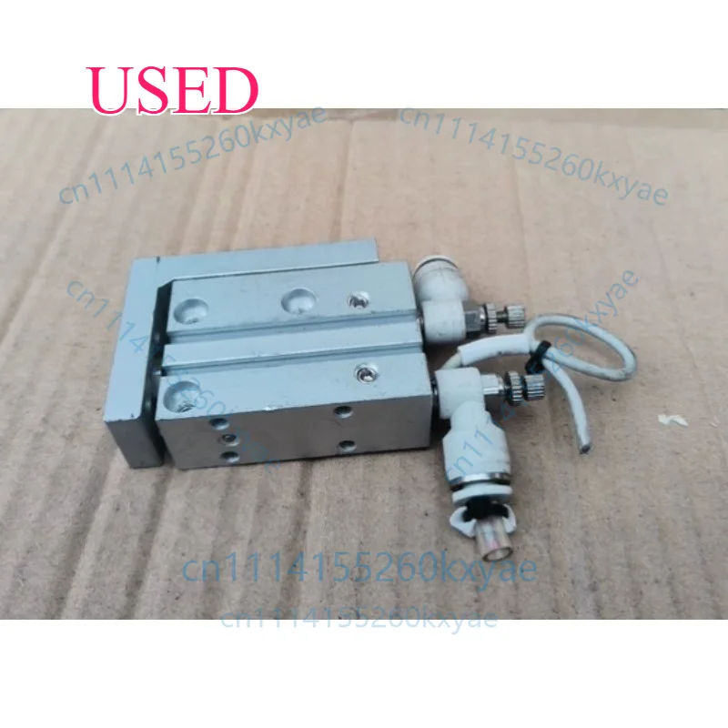 One mxh10-20 slide cylinder, precision cylinder, guide rail cylinder, bore 10, stroke 20mm (actual picture taken)