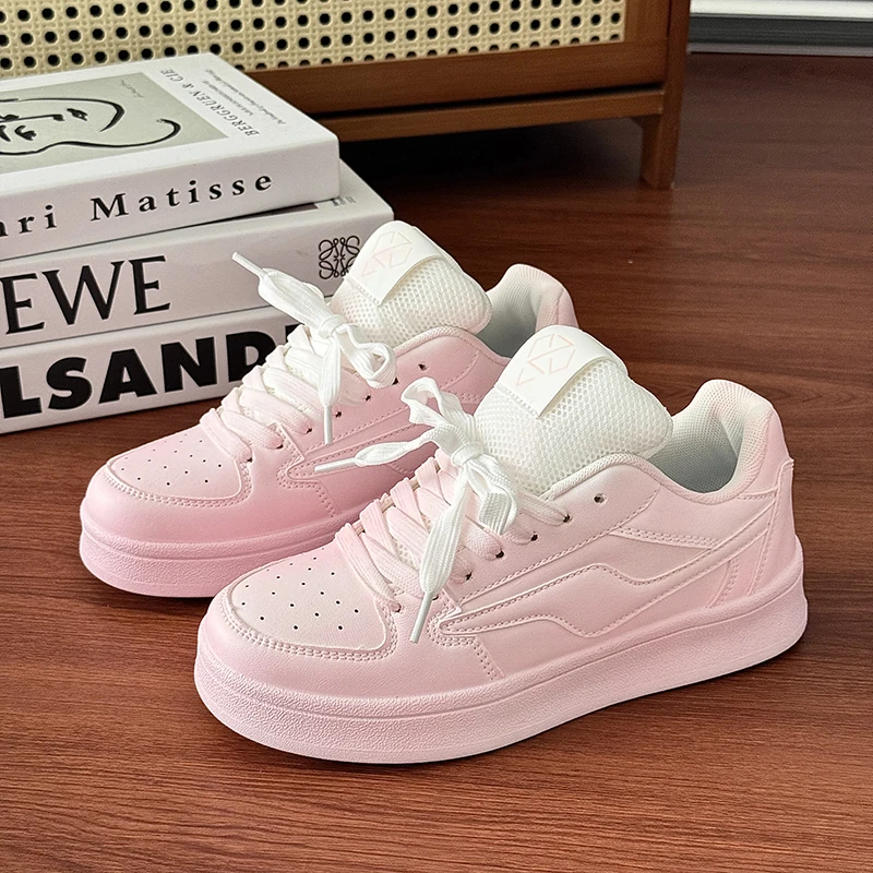 

Мужская повседневная спортивная обувь, кроссовки, мужская обувь с низким берцем, дышащая и легкая уличная кожаная обувь для доски, стиль для пары