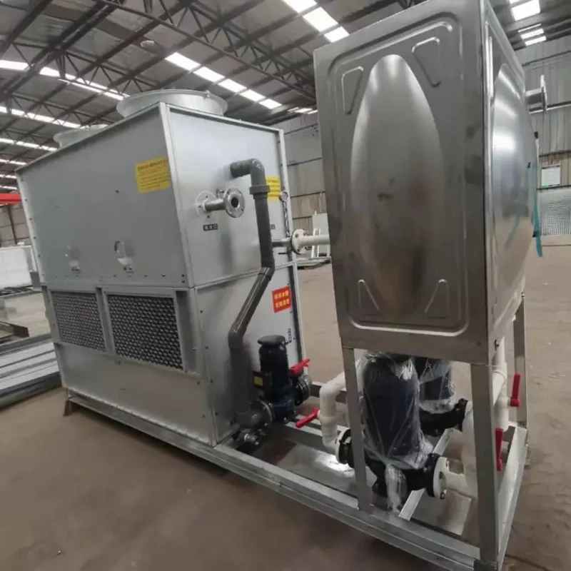 Industrial cooling tower manufacturer Reverse flow closed cooling tower Energy saving cooling tower enclosed type