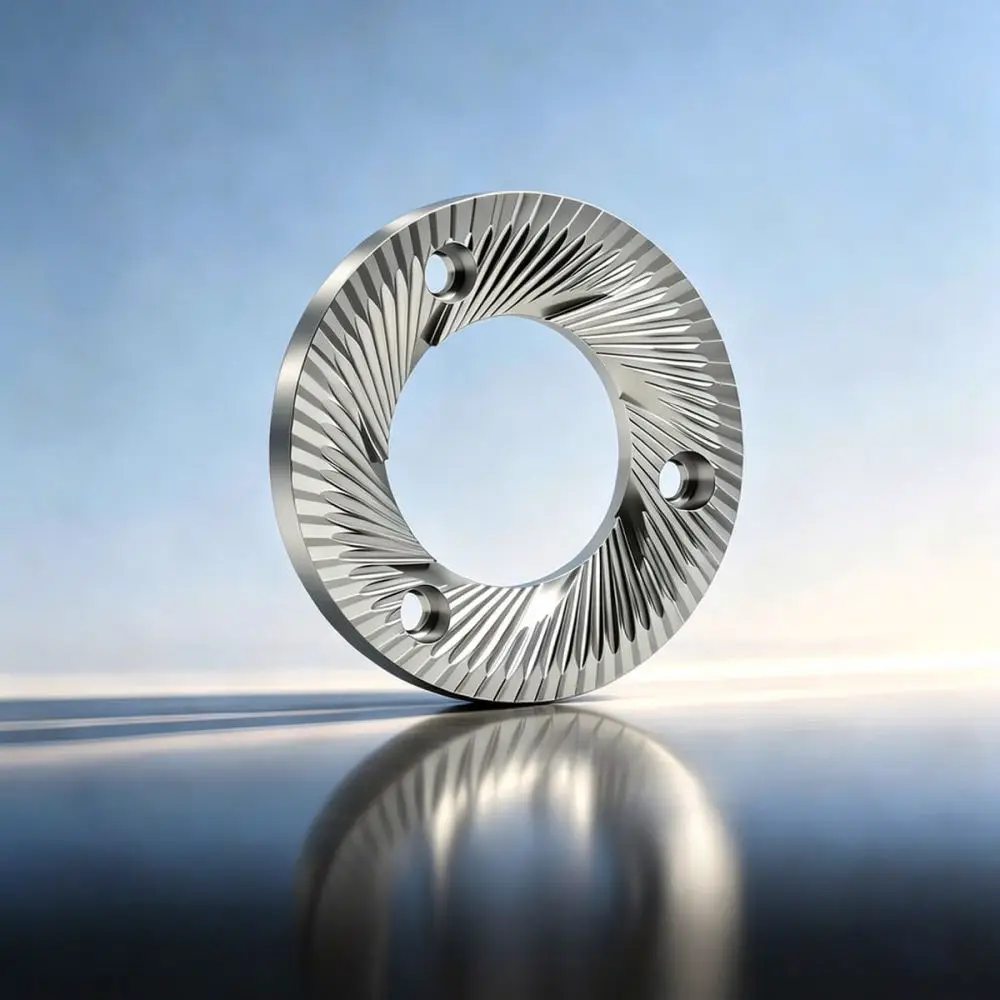 Professional 98mm Stainless Steel Grinder Burrs Flat Replacement Plate Durable Coffee Milling Tool For Brewing Device