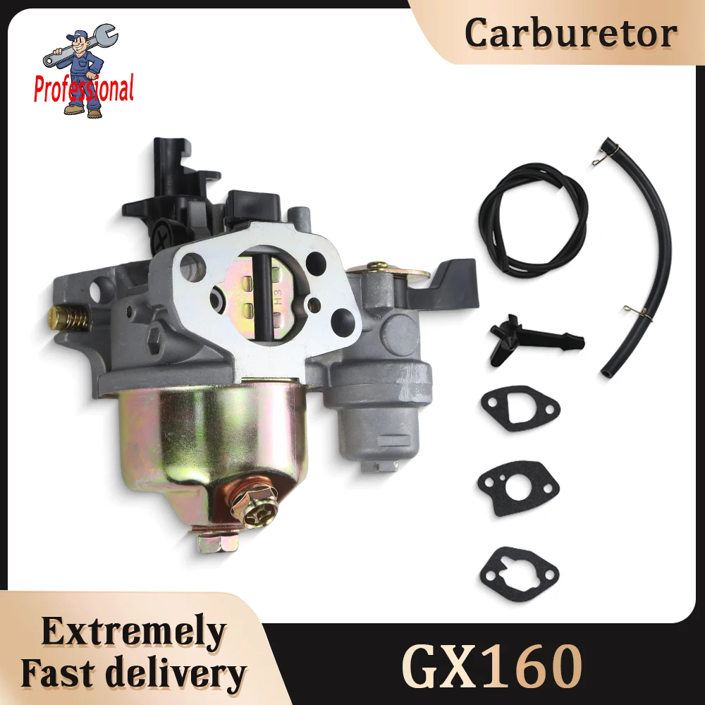

Carburetors Kit For Honda Gx160 Carburetor Engine Gx168f Gx200 5.5hp 6.5hp Fuel Pipe Gasket Manager Engin