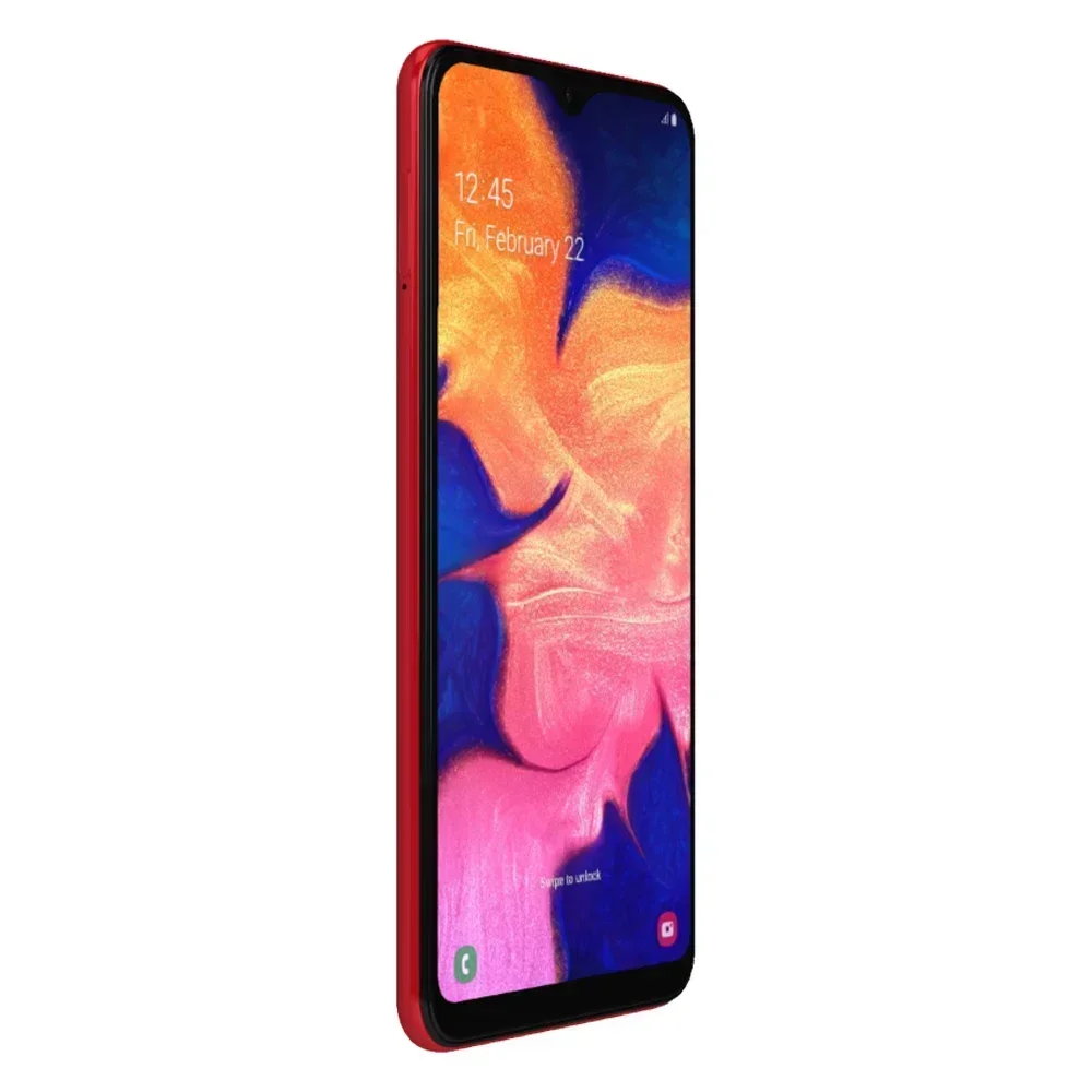 Teléfono móvil original Samsung Galaxy A10 A105F, doble SIM, pantalla de 6.2'', 2GB+32GB, 13MP+5MP, Exynos 7884 Octa-Core, Android A10.