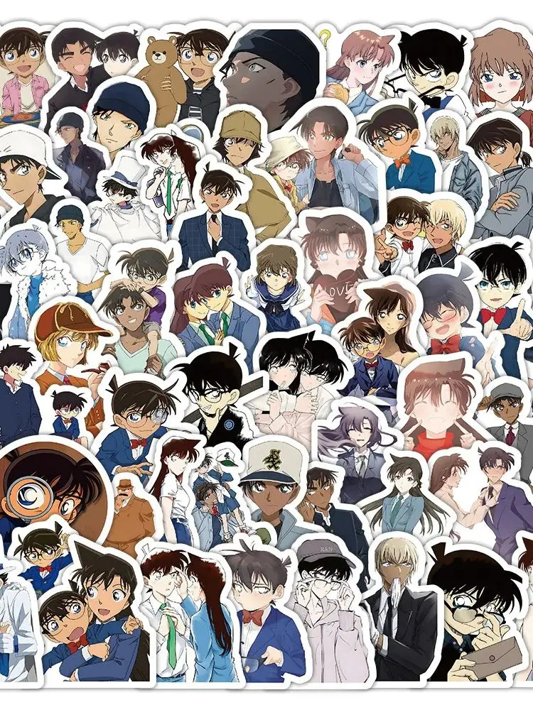 AliExpress keeppley 103PCS Cartoon Anime Detective Conan Stickers Cool Graffiti Sticker Scrapbook Luggage Laptop Guitar Car Bike Skateboard Toy Gift