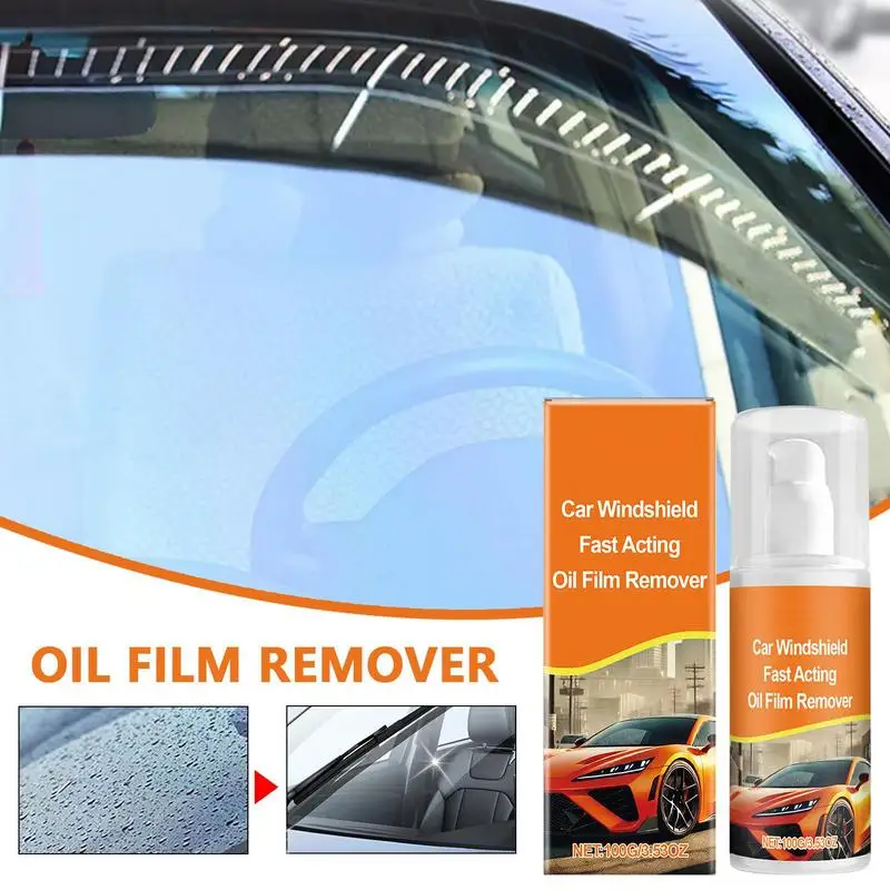 유리 오일 필름 리무버 자동 유리 클리너 필름 앞 유리 차량용 방수 보이지 않는 강력한 안개 방지 보호 클리너