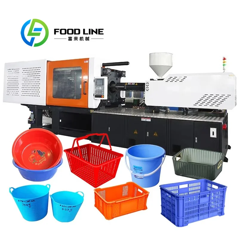 Small Household Product Injection Molder Uses Servo Closed Loop System To Guarantee Consistent Size Of Tiny Plastic Household