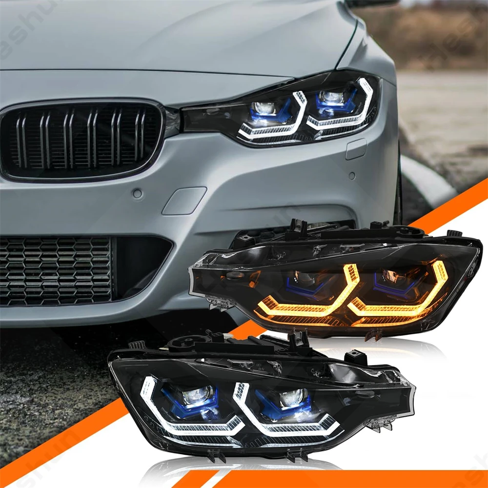 

Для 2013-2018 BMW F30 F31 M3 Фара 320i 330i 335i 330e 340i 328d 328i 3-Series Новая светодиодная фара в стиле M4 в сборе