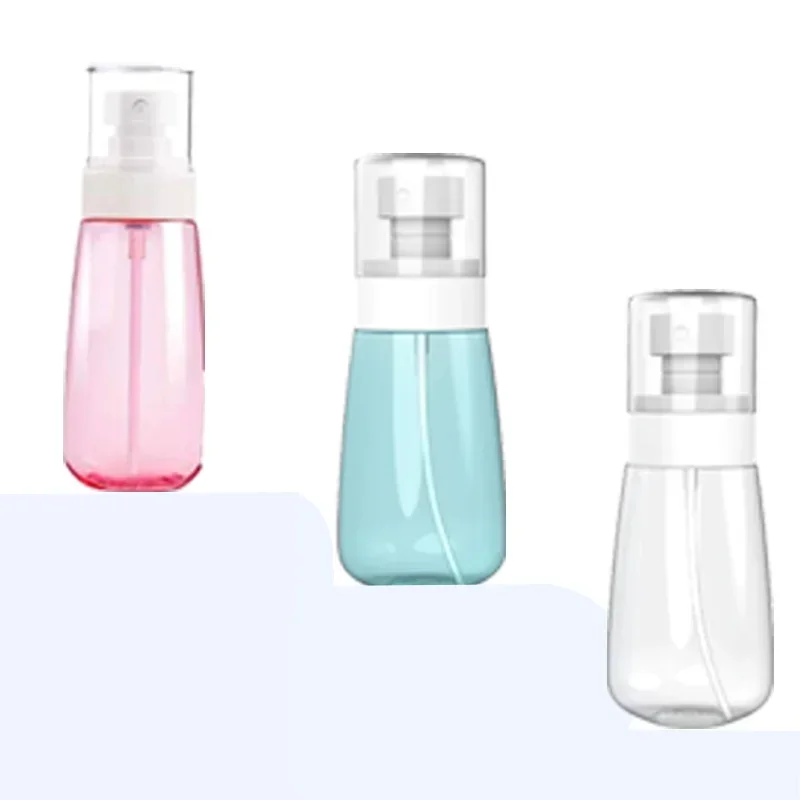 

50Pcs 30ml 60ml 100ml Refillable Empty Clear Dispenser Liquid Container Small Spray Can for Sun Protection Disinfectant Bottle