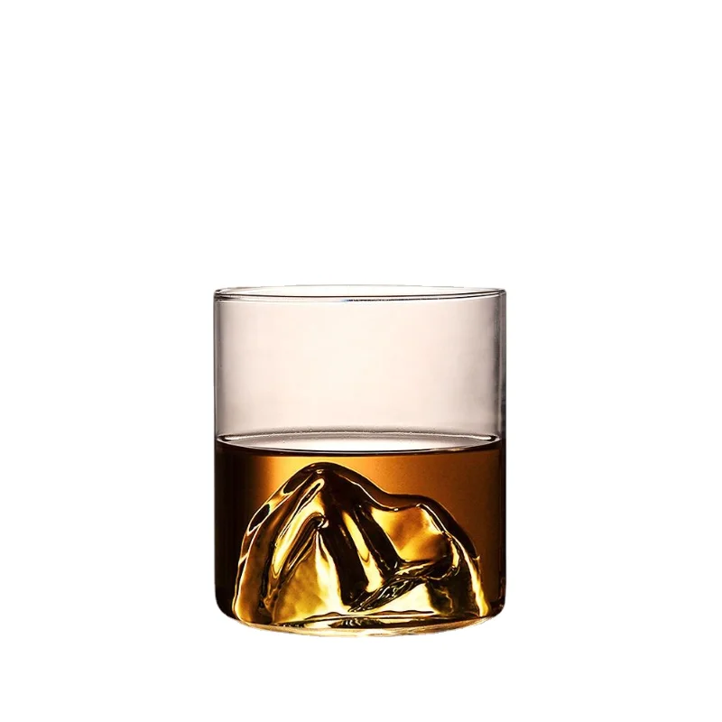 

Master Guanshan Cup Handmade Shallow Mountain Wine Cup Heat resistant Whisky Glass Art Tea Cup