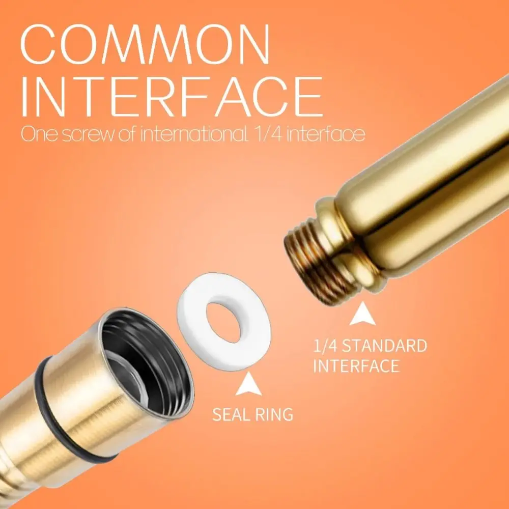 1.5/2m Stainless Steel Shower Hose High Pressure Replacement Spray Encryption Pipe Titanium Gold Universal