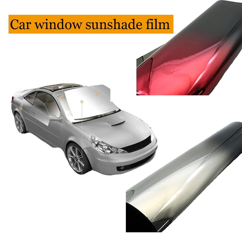

Car Dual Color Film Window Sunshade Film Solar Heat Insulation Film Explosion-Proof Auto Exterial Decoration Part