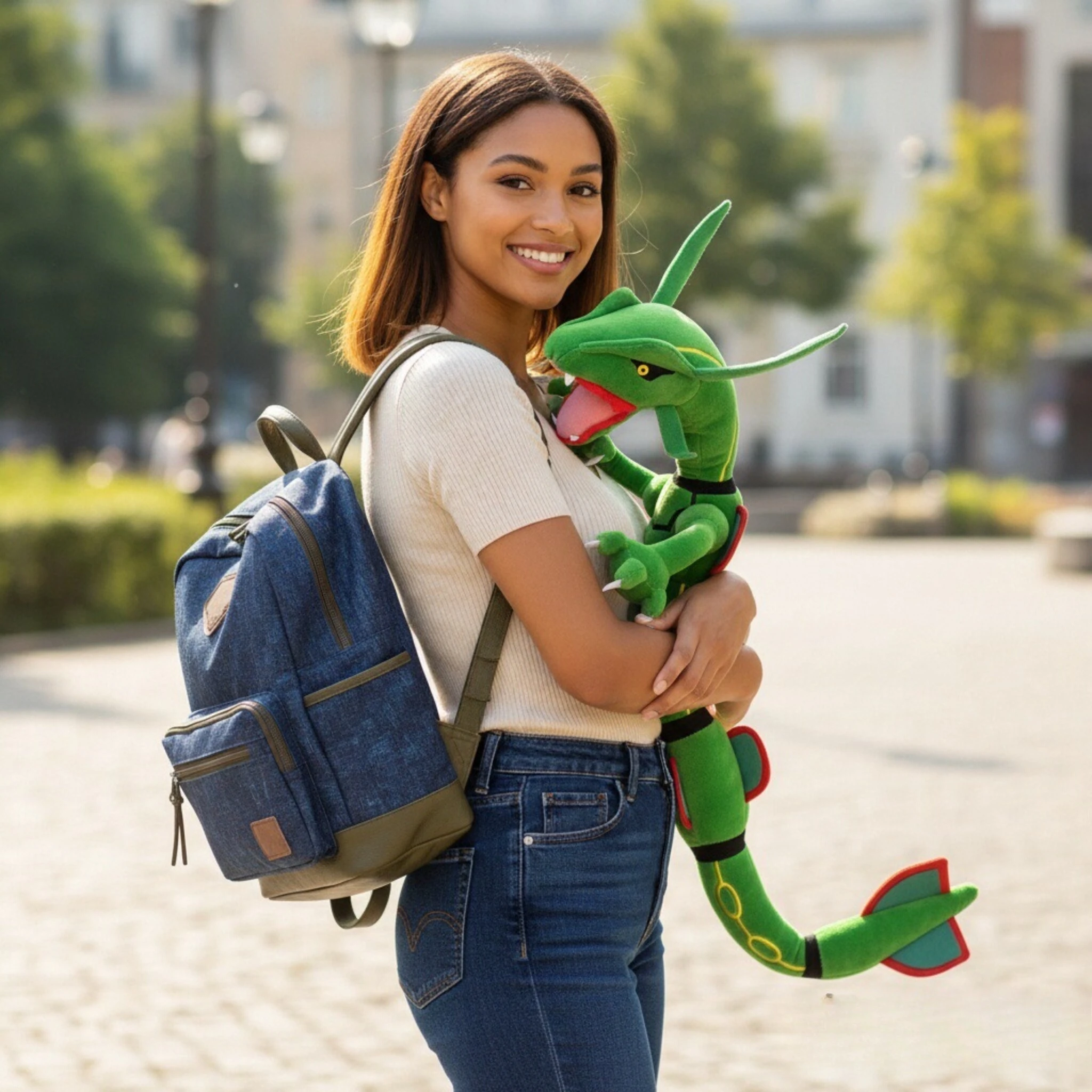 

Anime Shiny Charizard Plush Pokemon Toys Meowth Shiny Mimikyu Charizard Gyarados Rayquaza Ho-Oh Soft Stuffed Peluche Kids Toys