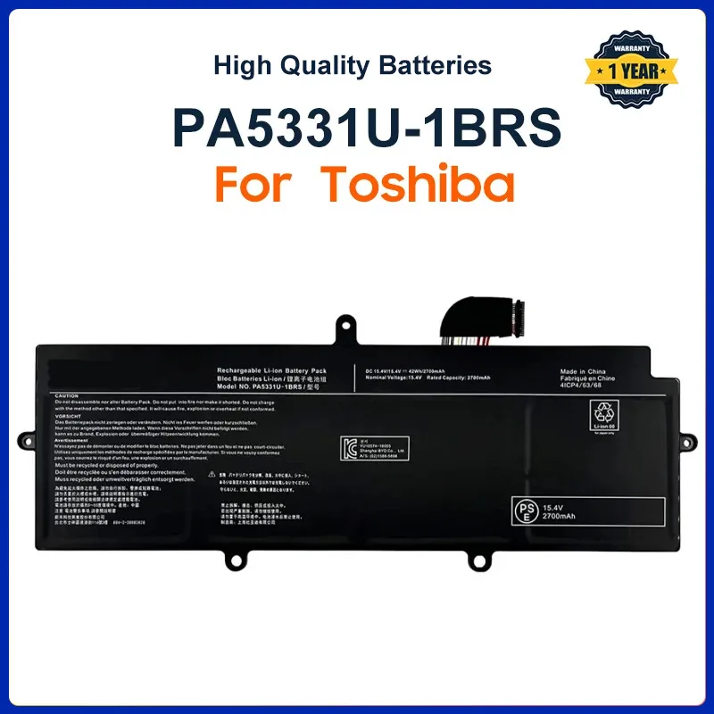 

PA5331U-1BRS Laptop Battery For Toshiba Dynabook Portege A30-E A30-E-174 X30L-G X30L-G1331 A30-G A40-E A40-E-1D6