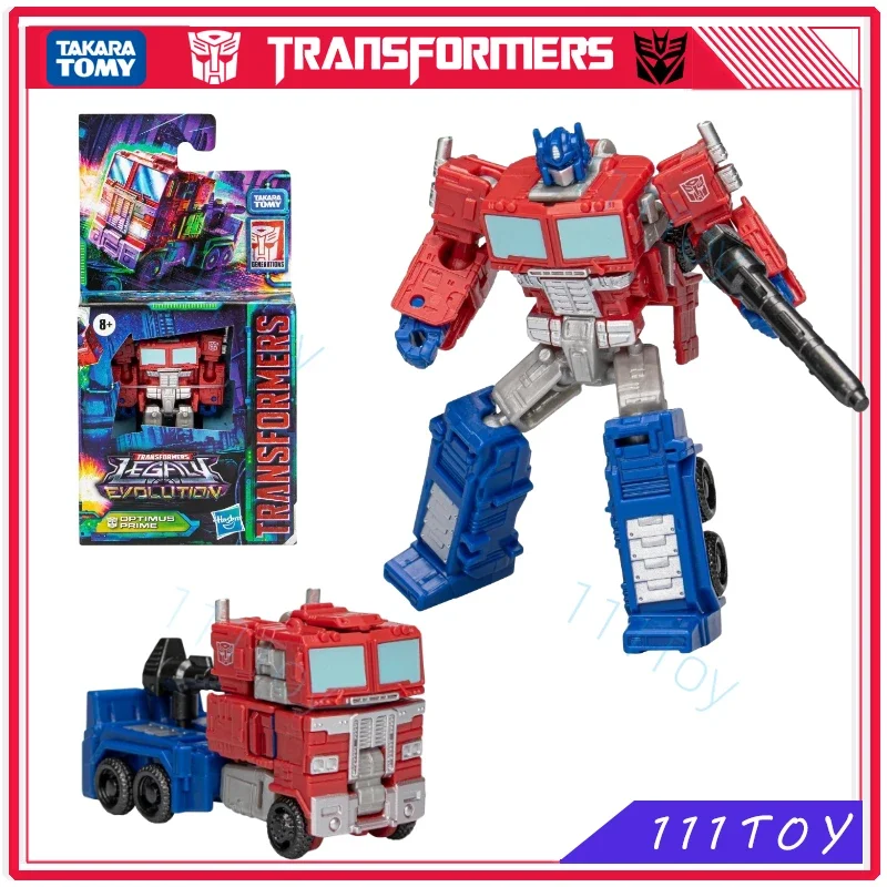 

В наличии Takara Tomy Трансформеры Legacy Evolution Core Class Optimus Prime Аниме фигурки роботов Игрушки экшн-фигурки подарки хобби