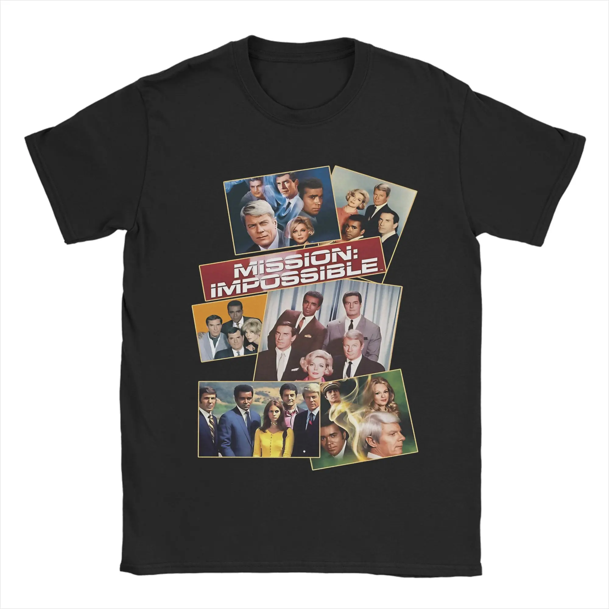 The Rookie Mission Impossible T-Shirt Men Women  Hipster Pure Cotton Tee Shirt Crewneck Short Sleeve T Shirt 4XL 5XL 6XL Clothes