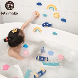 1 Set Baby Bath Foam Toys For Children'S Toy Baby Bathtubs And Shower Water Game Interactive Toys For Kids Bathroom Accessories