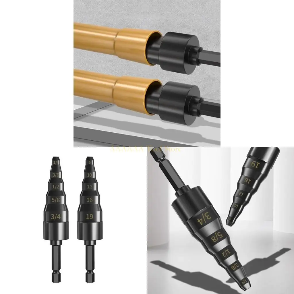 A2BE All in 5 Size Pipe Stretcher Widener Flaring Tool, Carbon Steel Expander for 6/9/12/16/19mm Tube, Engineers Plumbing