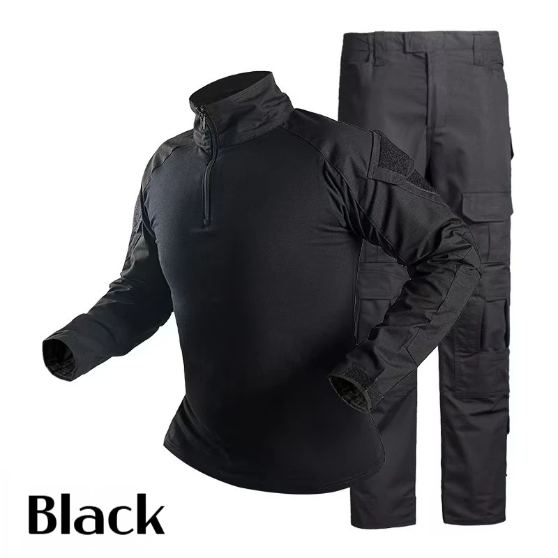 Set Kamuflase Taktis Musim Dingin CS Tactical Frog Suit Kamuflase Pria Wanita Frogman Combat Suit Tahan Aus Tahan Angin Hangat