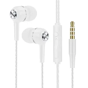 Headset Com Fio Com Microfone, Fones De Ouvido Pesados HiFi, Monitor Esportivo, Música Estéreo, Jogos, Fone De Ouvido, 3,5mm 9 principais vendas fones com fio bons - №5