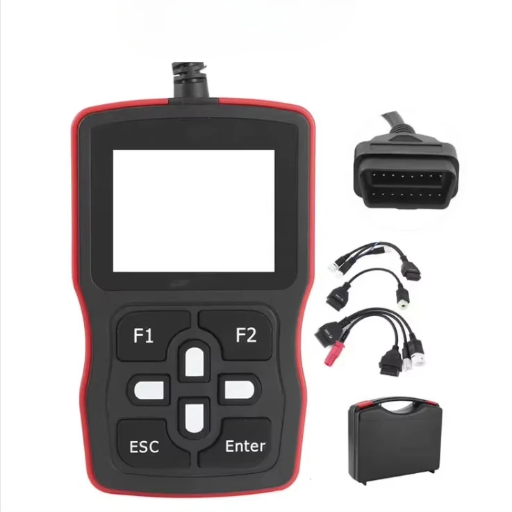 Alterool Universal Motorcycle Scanner Obd2 Automotive Code Reader Diagnostic Tool Fit For Motorcycle & Car Can Fd