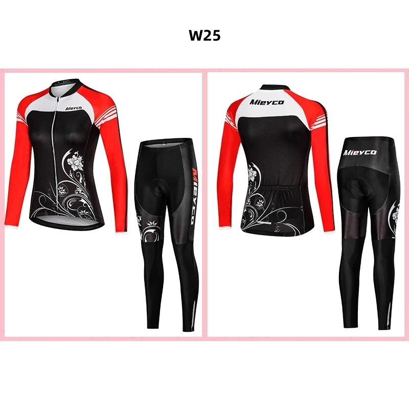 Frauen Radfahren Jersey Langarm Mtb Fahrrad Kleidung Fahrrad Radfahren Radfahren Set Quick Dry Ciclismo Ropa Bisiklet Kleidung Pro Anzug – Detail 24