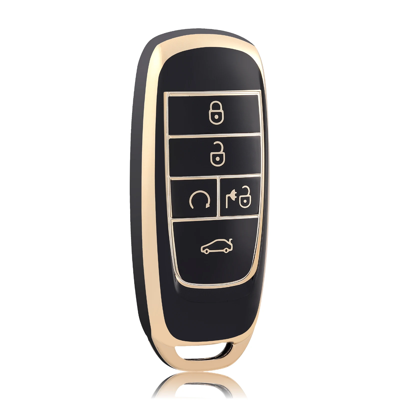 5 Buttons Car Key Case Fob Cover For GAC Trumpchi Aion S V Y LX GS7 GS8 GM8 GS5 GA6 GM6 Key protector Shell Accessories