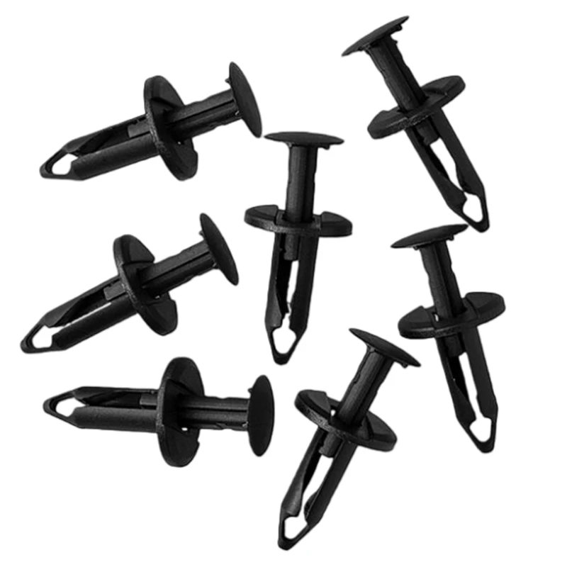 300Pcs For 8mm Hole OE: W708530-S300  11518017 Auto Bumper Retainer Fasteners Clips Plastic Car Fender Trim Panel Clips  B159