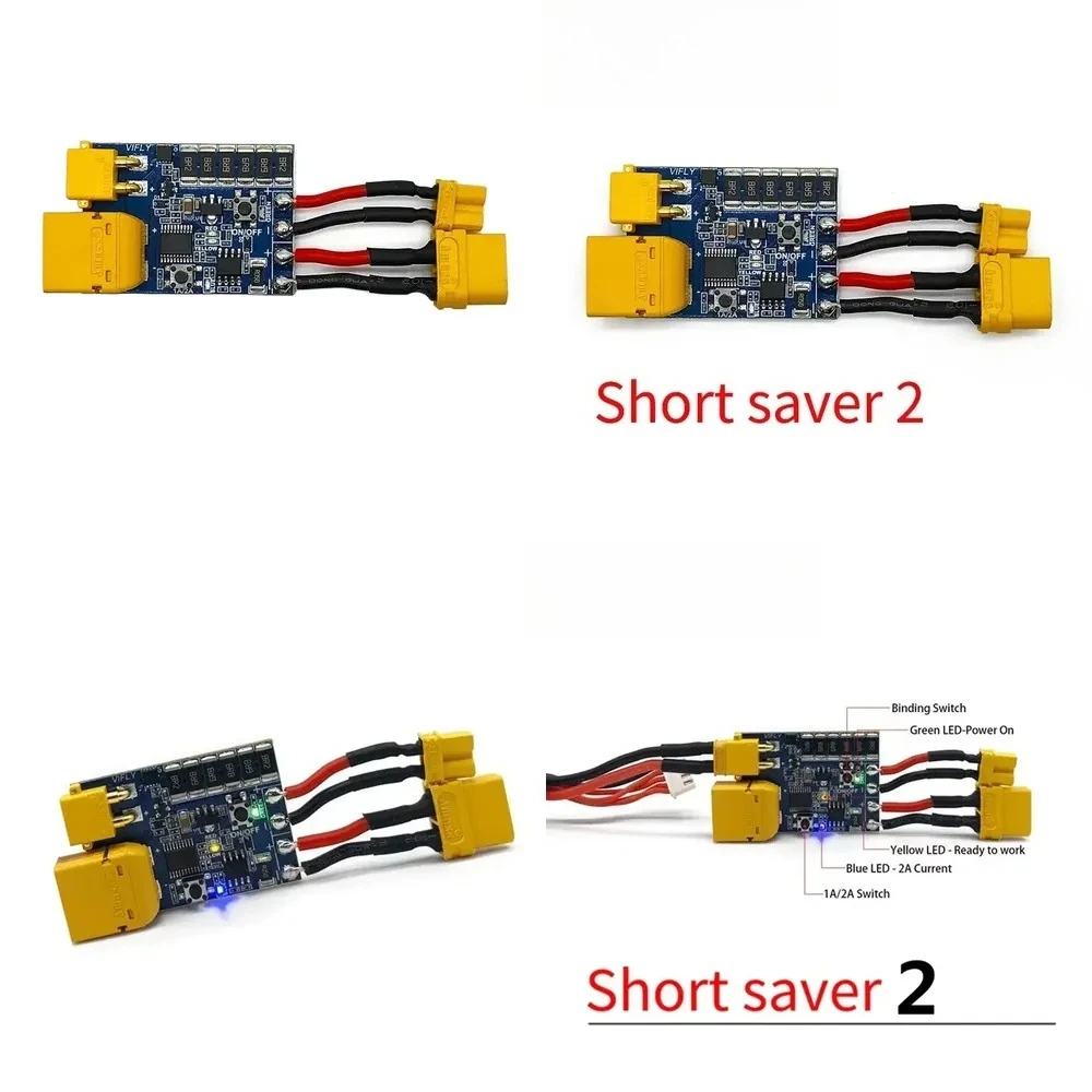 VIFLY ShortSaver2 ShortSaver V2 Smart Smoke Stopper for RC and FPV Quadcopters