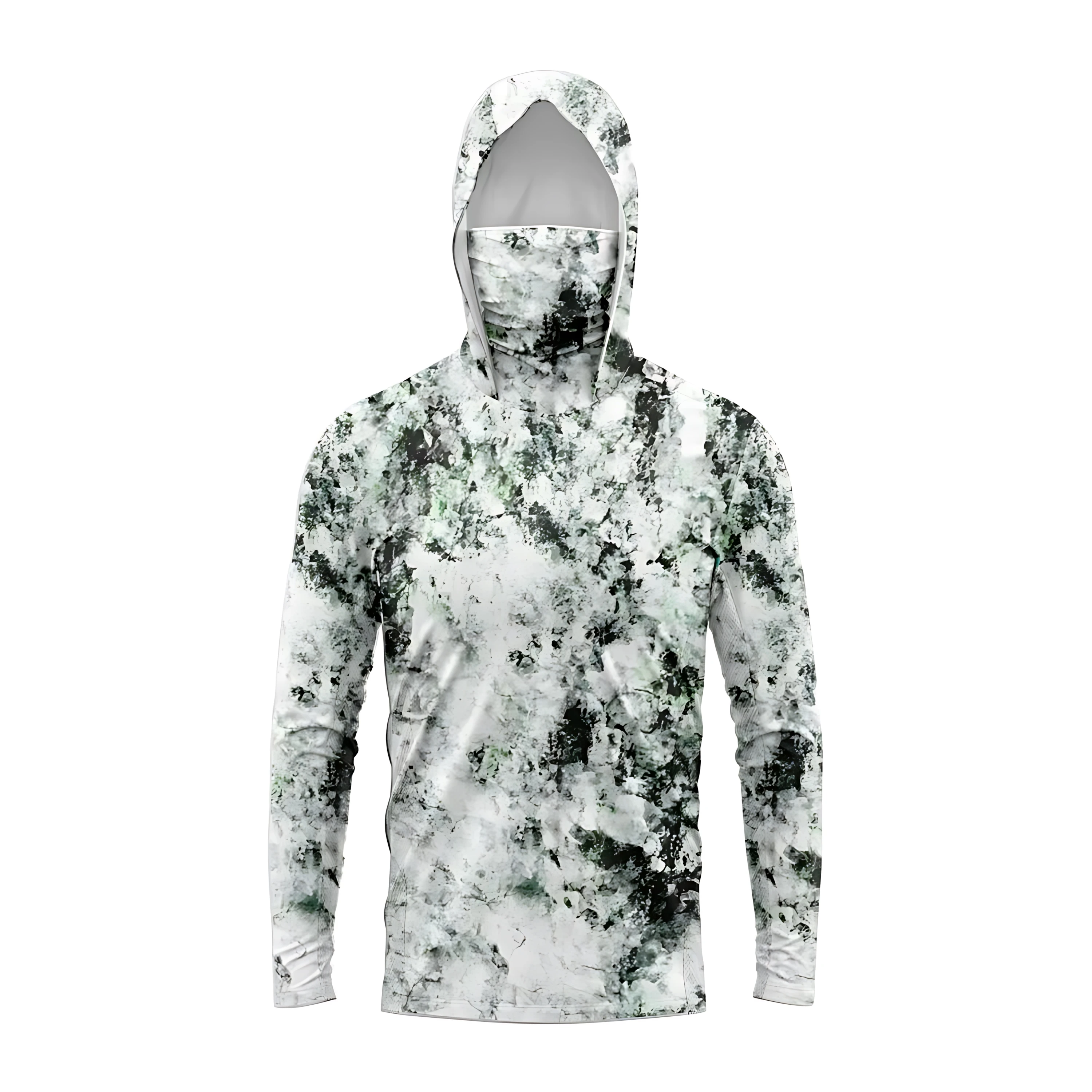 Summer Fishing Hoodies Wicked Catch Men Jersey Hat Long Sleeve Hoodie Fishing Shirt Camisa De Pesca Quick Dry Kit Uv Protection view 5