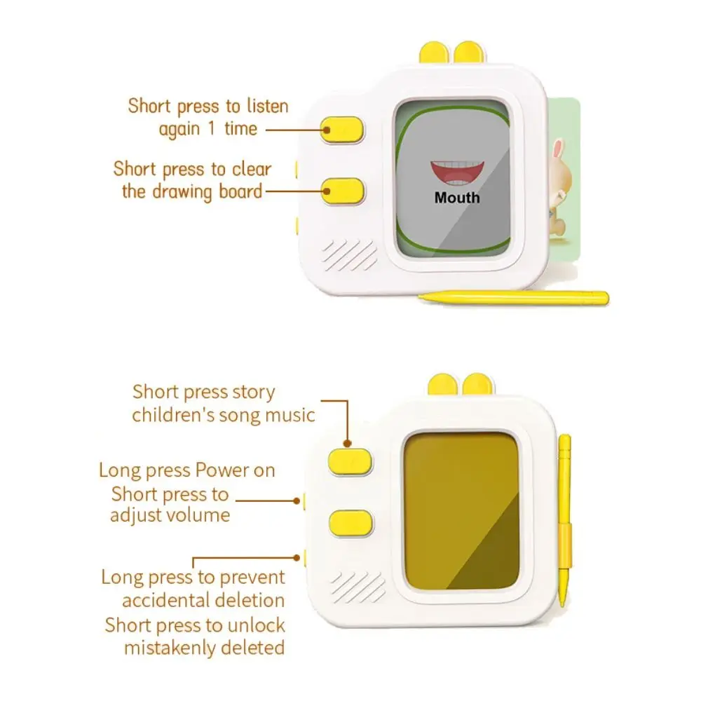 آلة التعليم المبكر البلاستيكية للأطفال مع آلة تعلم الصوت للأطفال محاكاة تفاعلية
