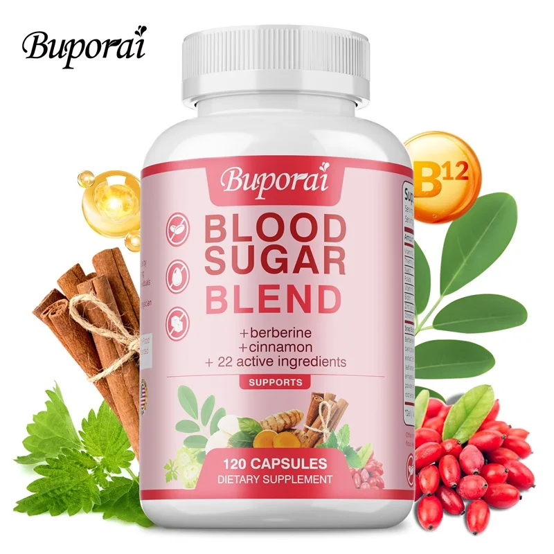 

Blood Sugar Blend - Promote Blood Circulation,Balance blood Pressure and Healthy Cholesterol,Promotes Cardiovascular Health