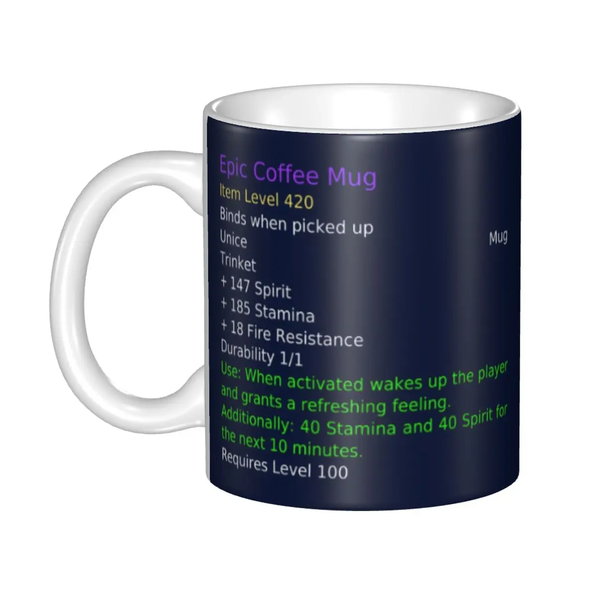 

DIY Warcrafts Ceramic Mug Customized Coffee Cups Creative Present