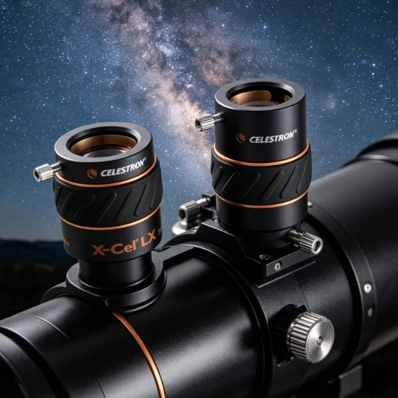 Celestron X-CEL LX 1.25" Telescope Eyepiece Barlow Lens 2X/ 3X Fully Multi-Coated view 6