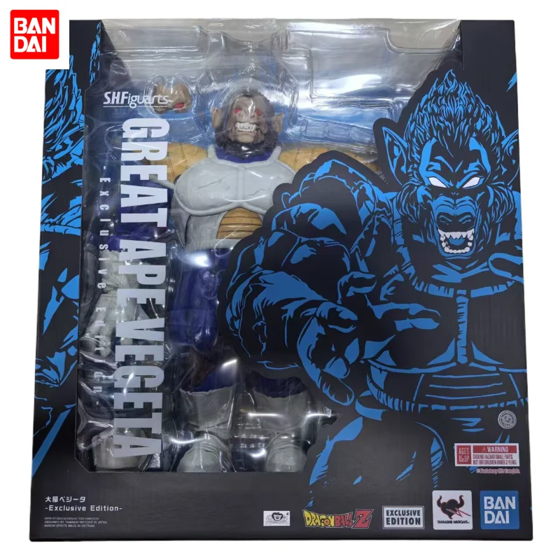 

Authentic Bandai SHF Dragon Ball Vegeta Great Ape 2025 CJ Venue Limited Edition Action Figure Toy Collectible Gift in Stock