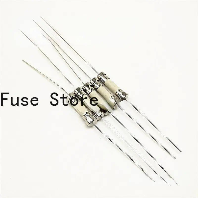 10PCS 0215005.MXEP 5*20 5A Delay Ceramic Fuse Tube T5AH250VP With Pin