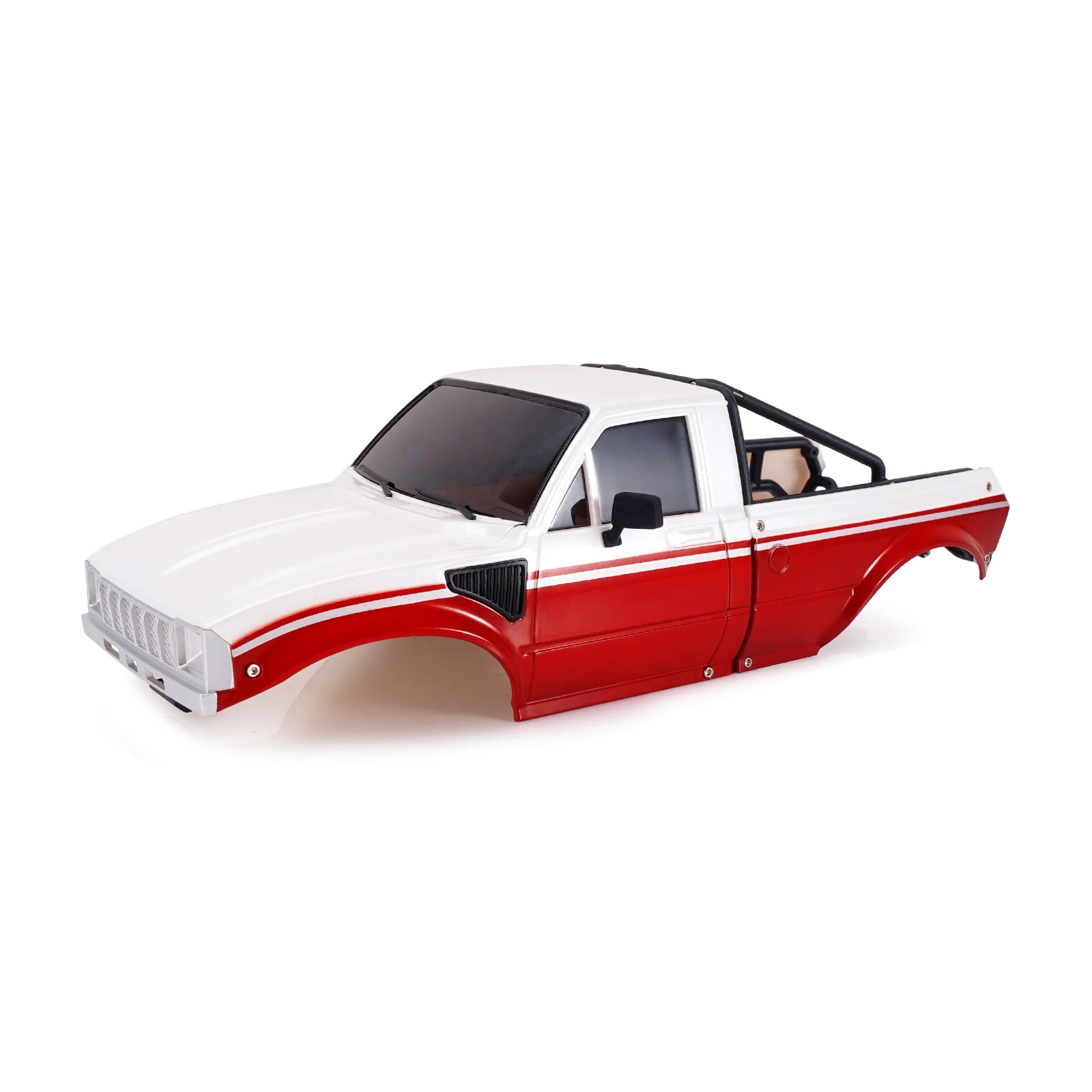 INJORA IR60 Pickup Hard Body Shell with Bed Rack for 1/18 RC Crawler TRX4M Defender Bronco image 3