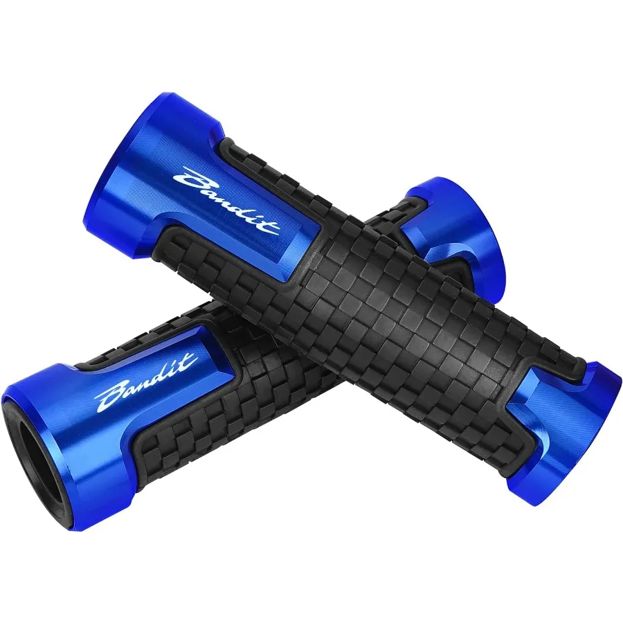 

Motorcycle Grips 7 8 22mm Universal Non Slip Handlebar Grips for Suzuki GSF 600 650 1200 1250 1250s Bandit