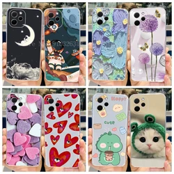 For Huawei Nova Y61 Case EVE-LX9 Stylish Painted Cover Soft Silicone Phone Case For Huawei Nova Y62 Plus Y 61 NovaY61 Back Cover